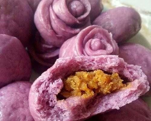 珍馐美味——水晶紫薯包的制作方法（美味健康）
