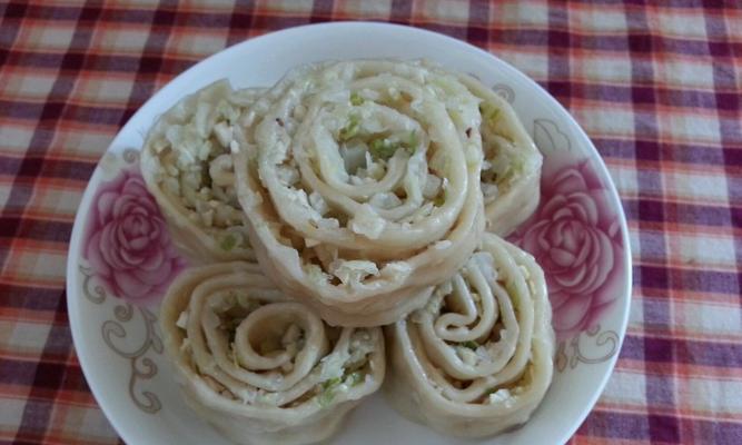 学习陕西小吃——菜卷的做法（掌握制作美味家常菜卷）