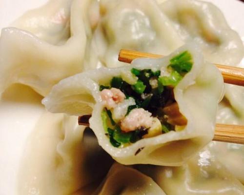 山黄瓜肉水饺——美味佳肴的制作方法（健康美味）