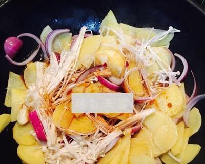 美食厨房（金针菇+土豆）