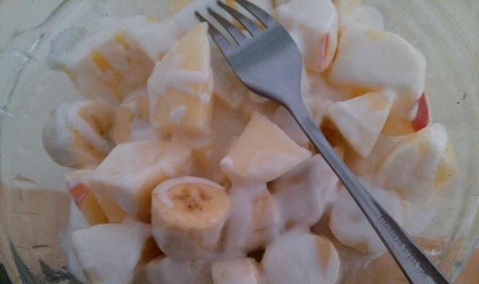 美味香蕉沙拉的做法（新鲜、健康、简单、快捷）