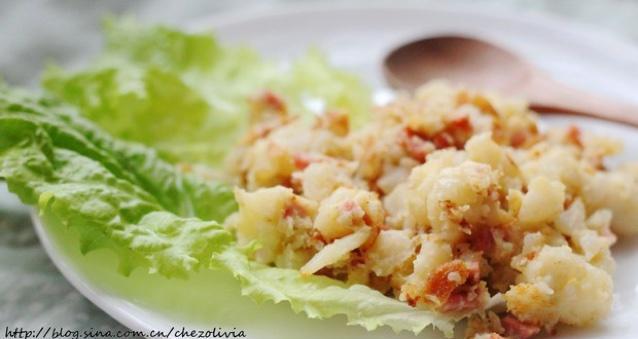 土豆泥拌饭，简单好吃的家常料理（健康美味）