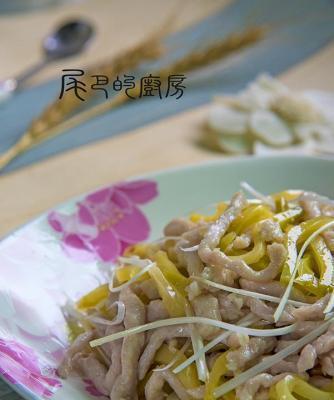 肉丝榨菜，美味可口的下饭菜（用榨菜提味）