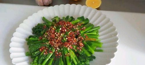 清炒油菜苔，美味又健康（家常菜谱）